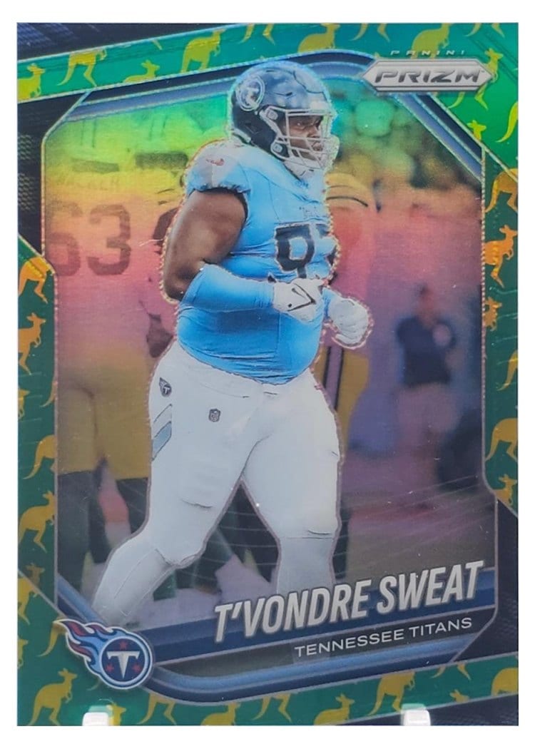 2025 Panini Prizm Base Set T'Vondre Sweat #80 card