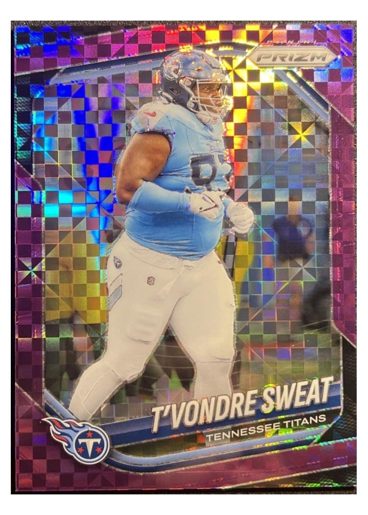 2025 Panini Prizm Base Set T'Vondre Sweat #80 card