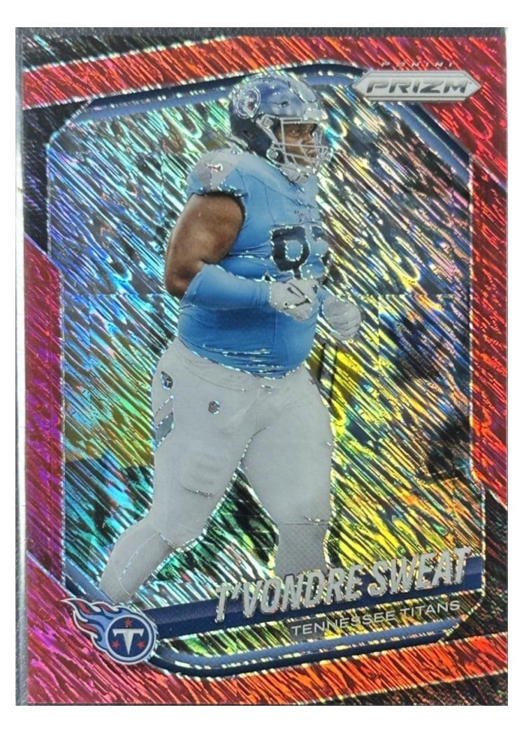 2025 Panini Prizm Base Set T'Vondre Sweat #80 card