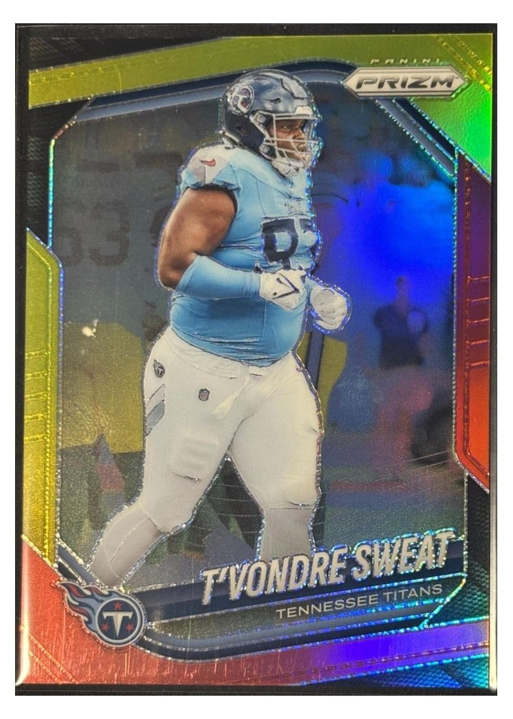 2025 Panini Prizm Base Set T'Vondre Sweat #80 card