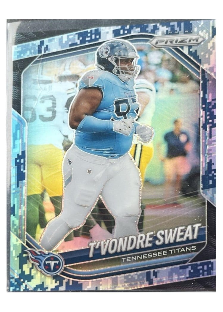 2025 Panini Prizm Base Set T'Vondre Sweat #80 card
