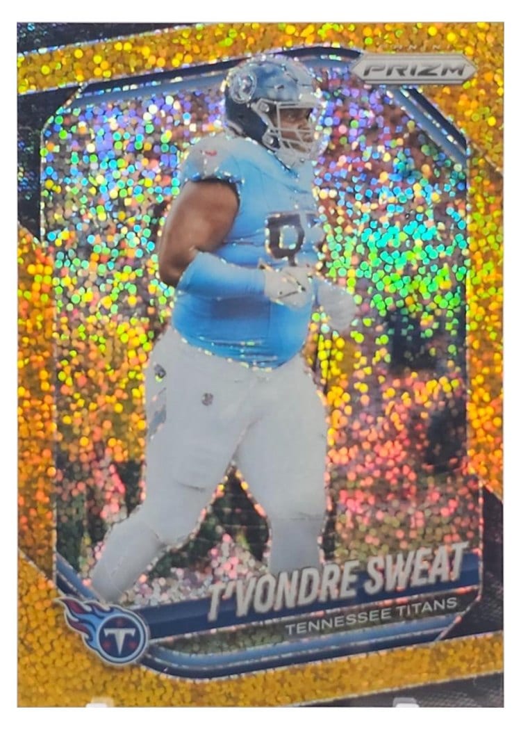 2025 Panini Prizm Base Set T'Vondre Sweat #80 card