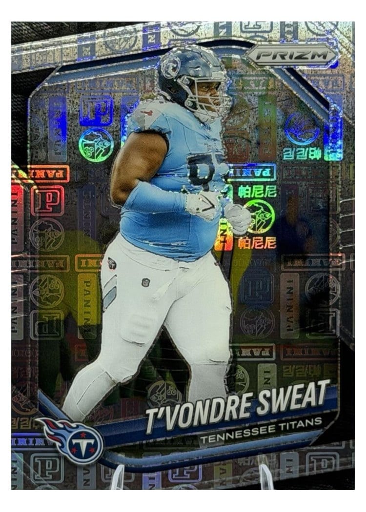 2025 Panini Prizm Base Set T'Vondre Sweat #80 card