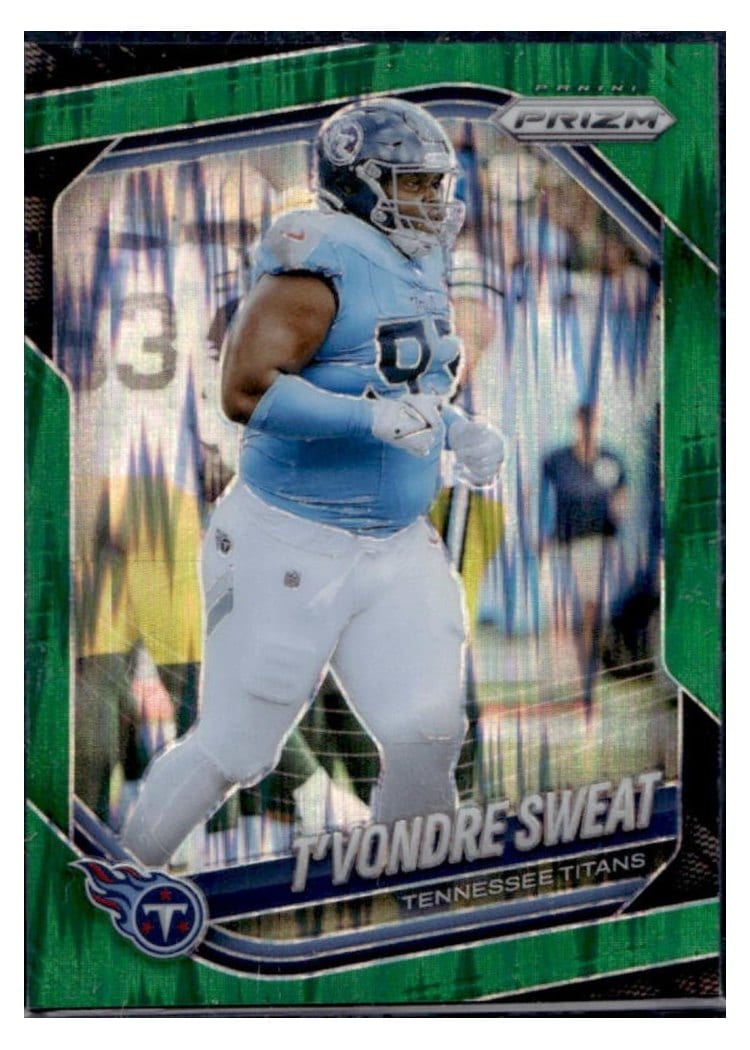 2025 Panini Prizm Base Set T'Vondre Sweat #80 card
