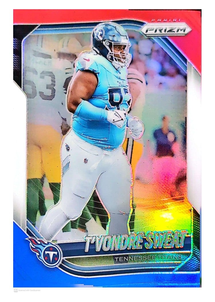 2025 Panini Prizm Base Set T'Vondre Sweat #80 card