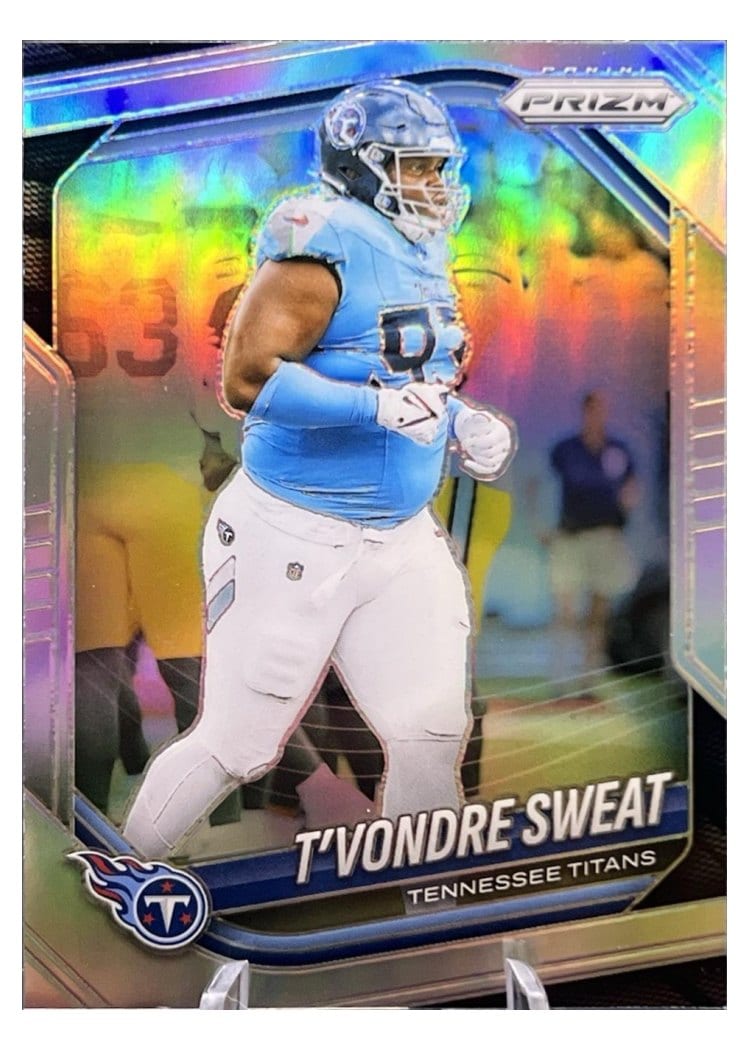 2025 Panini Prizm Base Set T'Vondre Sweat #80 card