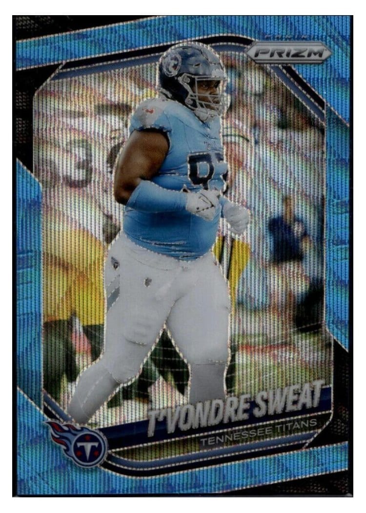 2025 Panini Prizm Base Set T'Vondre Sweat #80 card