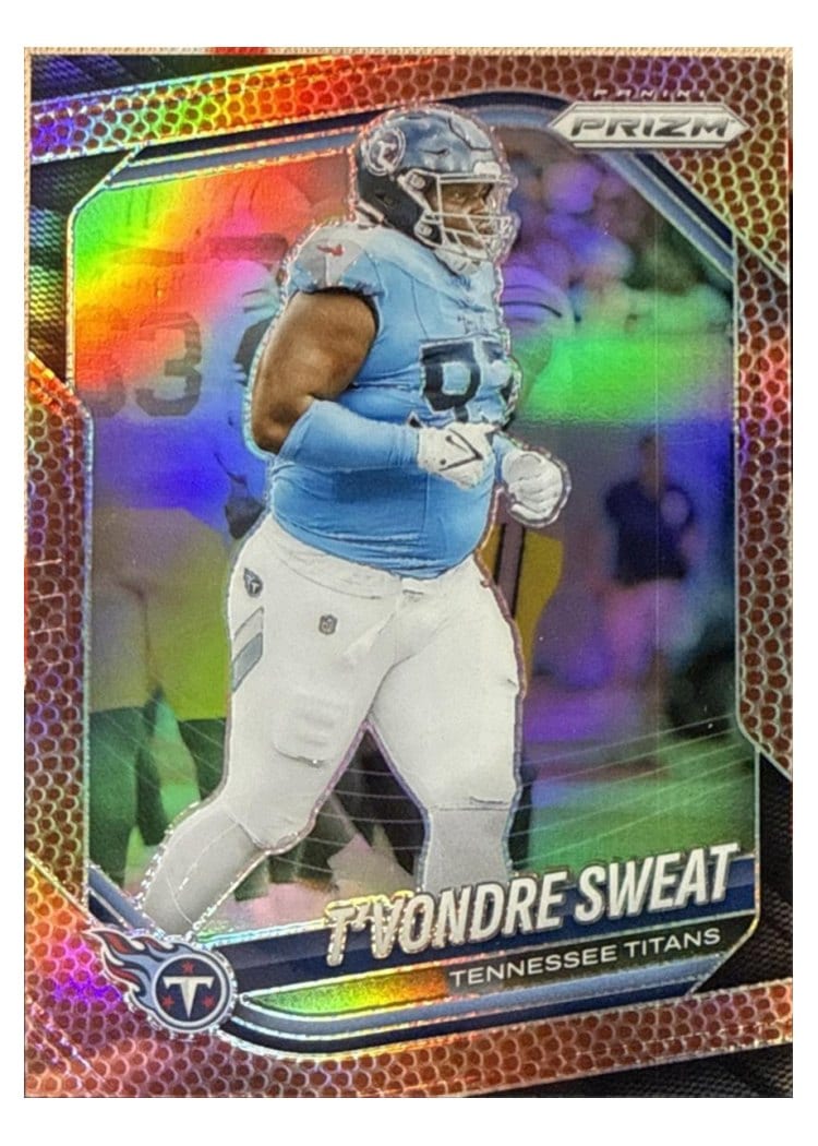 2025 Panini Prizm Base Set T'Vondre Sweat #80 card