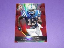 2013 Panini Spectra T.Y. Hilton Spectra Red #45 card