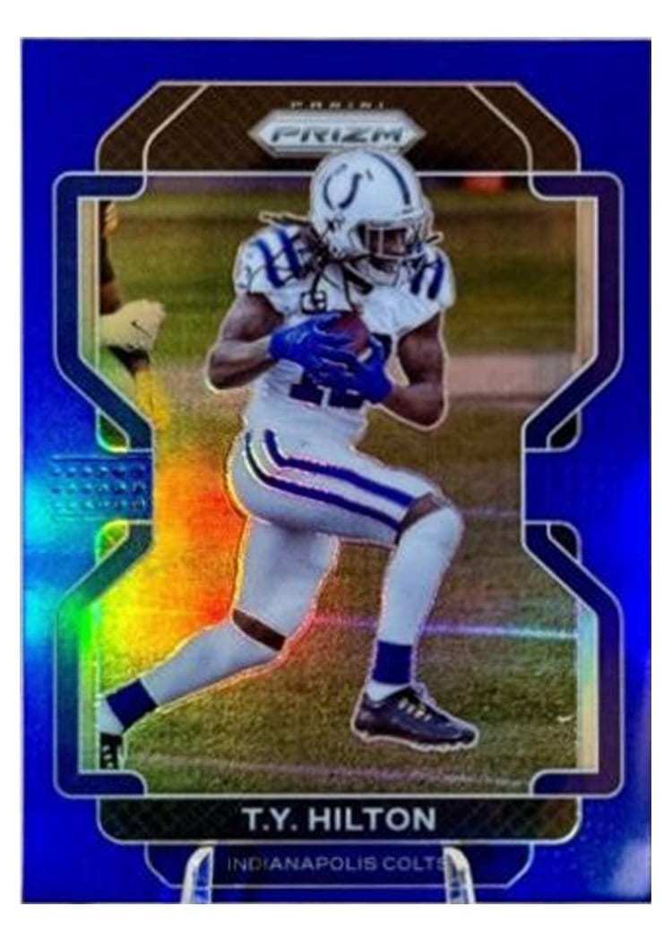 2021 Panini Prizm Base Set T.Y. Hilton #21 card