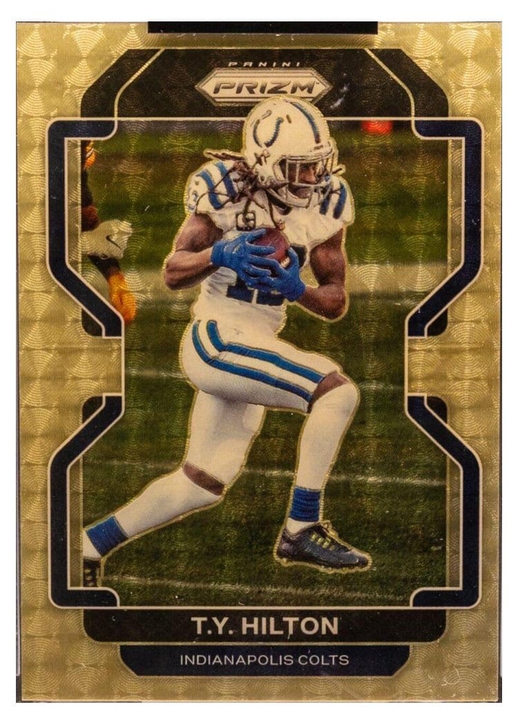 2021 Panini Prizm Base Set T.Y. Hilton #21 card