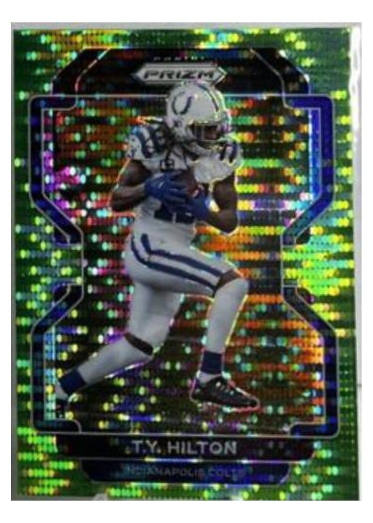 2021 Panini Prizm Base Set T.Y. Hilton #21 card