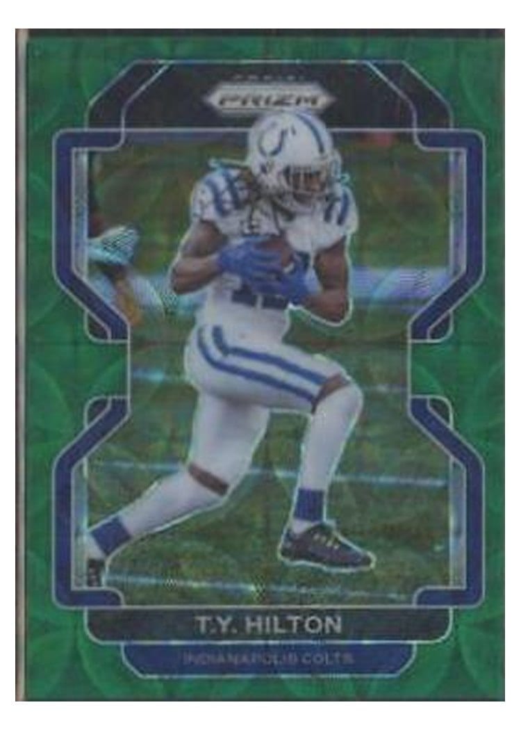 2021 Panini Prizm Base Set T.Y. Hilton #21 card
