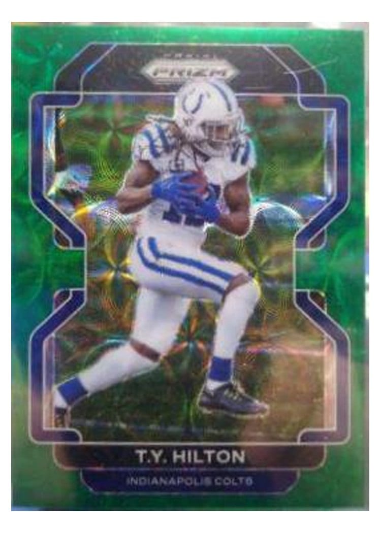 2021 Panini Prizm Base Set T.Y. Hilton #21 card