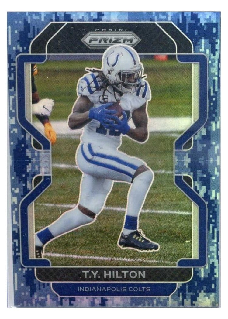 2021 Panini Prizm Base Set T.Y. Hilton #21 card