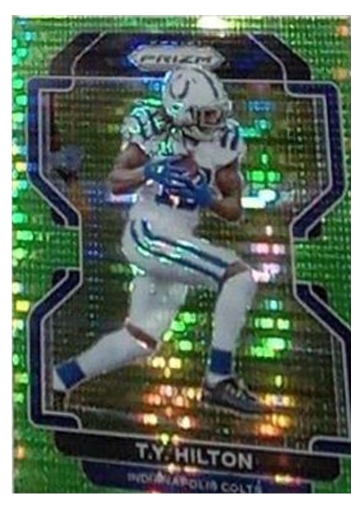 2021 Panini Prizm Base Set T.Y. Hilton #21 card