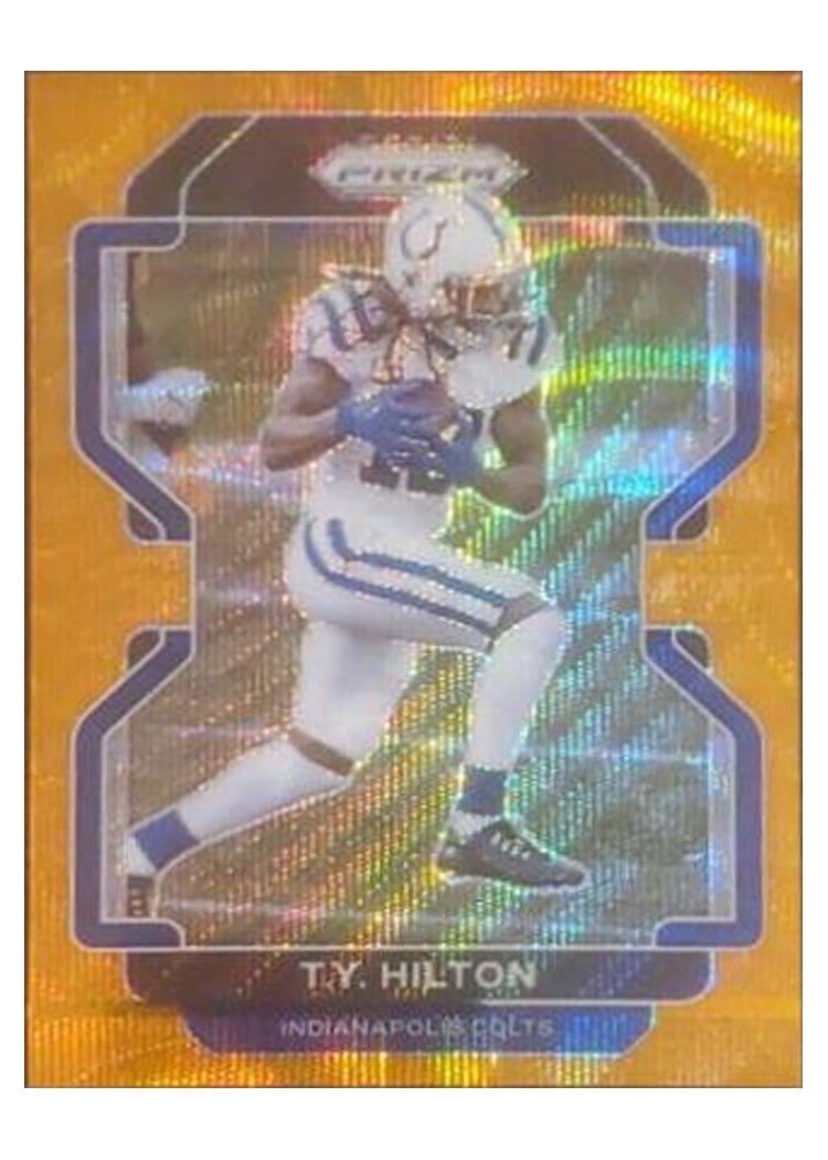 2021 Panini Prizm Base Set T.Y. Hilton #21 card