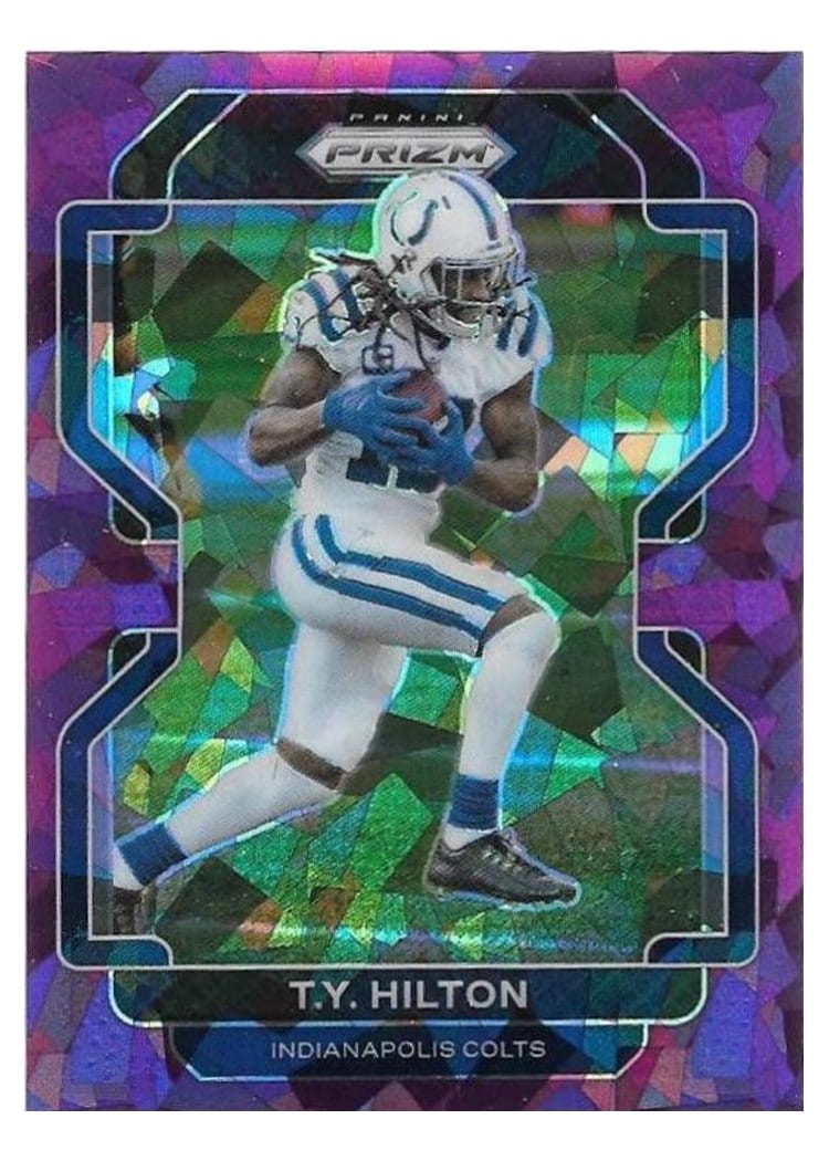 2021 Panini Prizm Base Set T.Y. Hilton #21 card