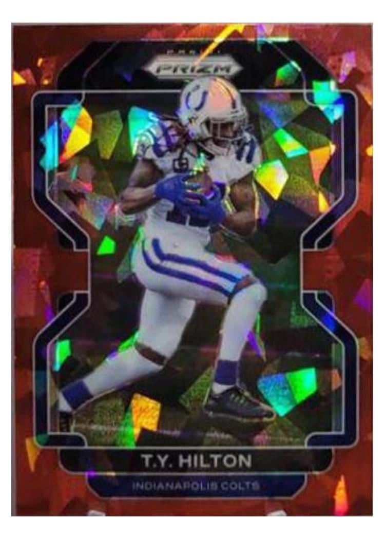 2021 Panini Prizm Base Set T.Y. Hilton #21 card
