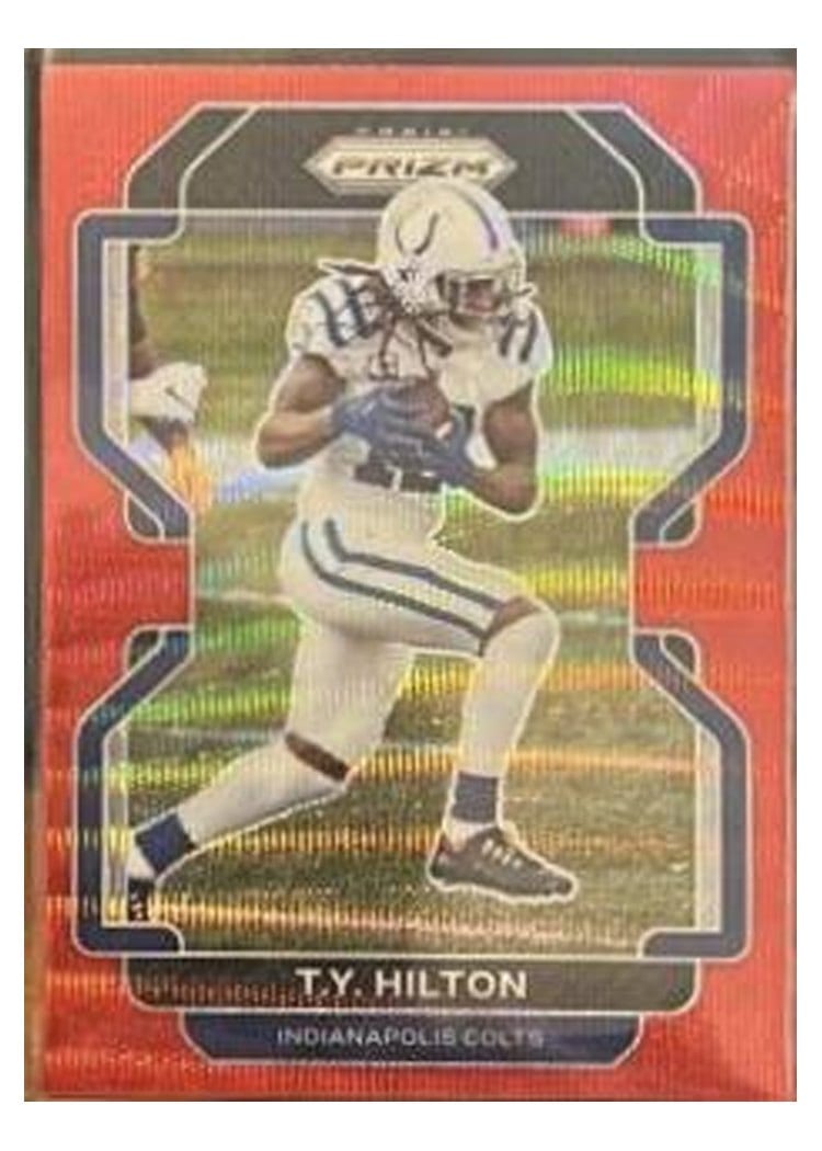 2021 Panini Prizm Base Set T.Y. Hilton #21 card