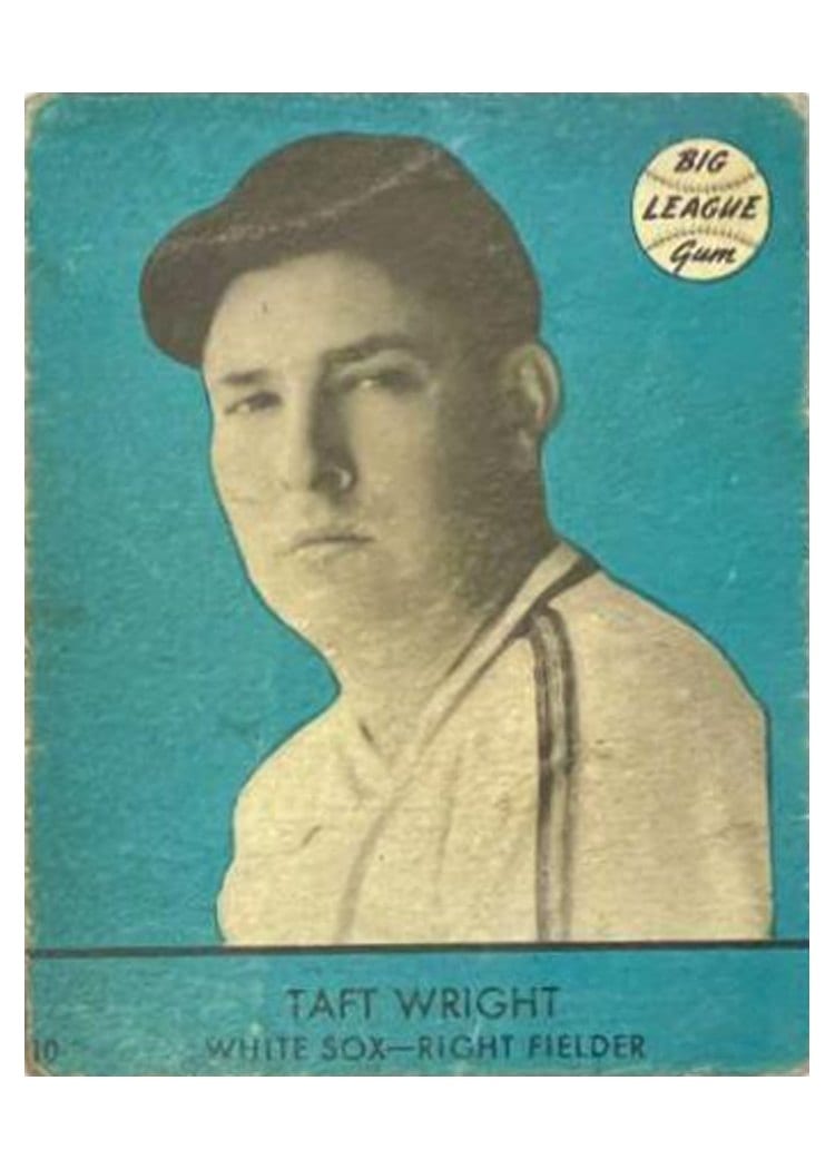 1941 Goudey Taft Wright #10 card