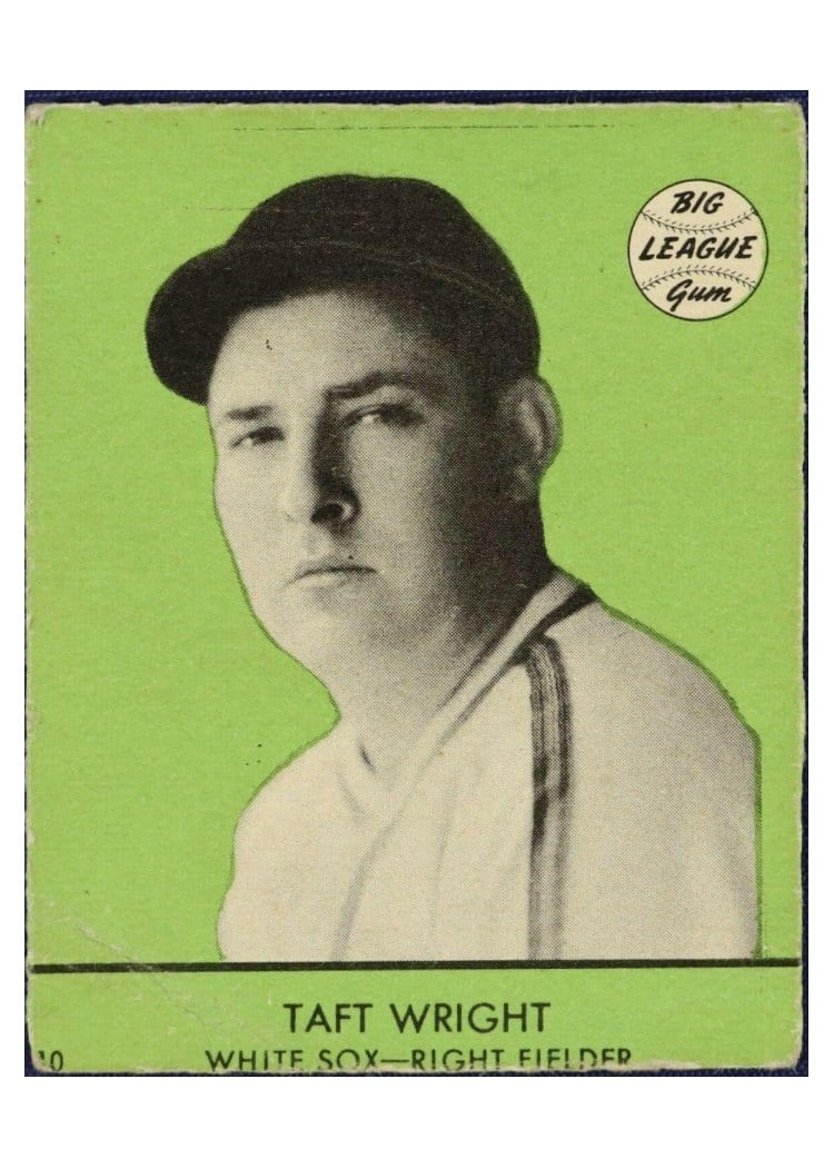 1941 Goudey Taft Wright #10 card