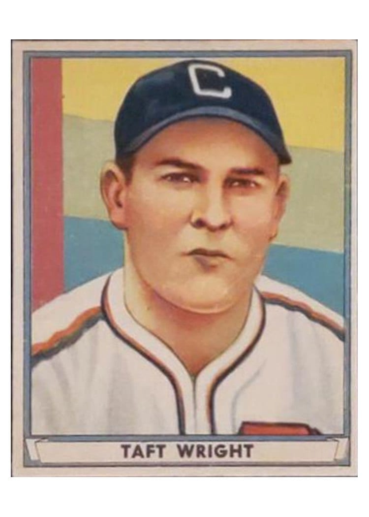 1941 Play Ball Taft Wright #32 card