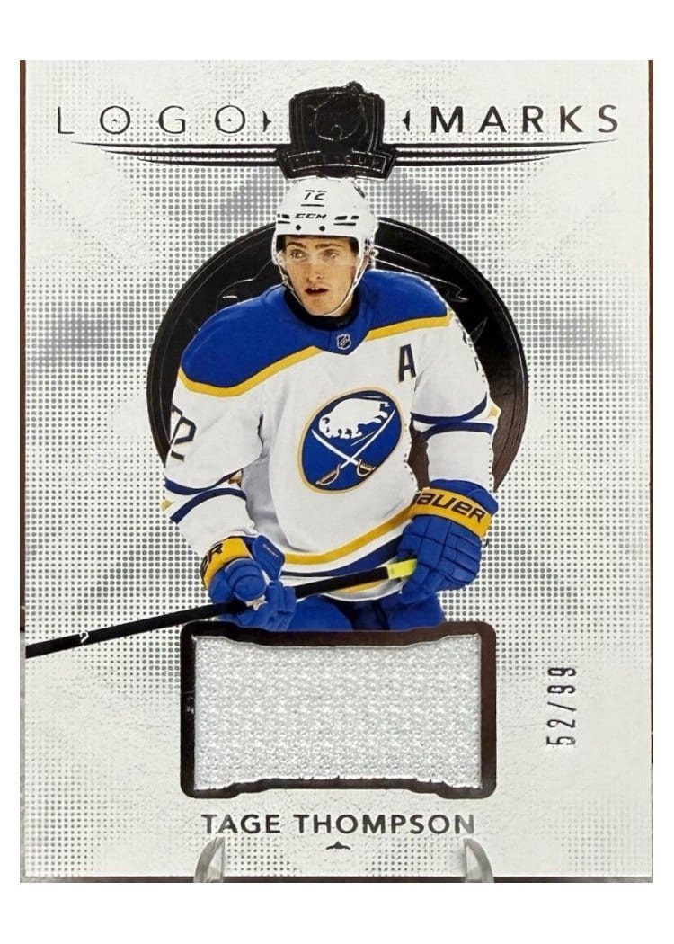 2024-25 Upper Deck The Cup Logomarks Tage Thompson #LM-TT card