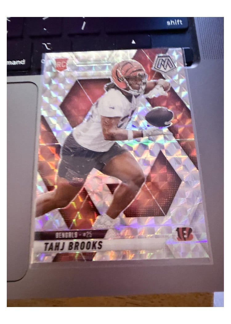 2025 Panini Mosaic Base Set Tahj Brooks #400 card