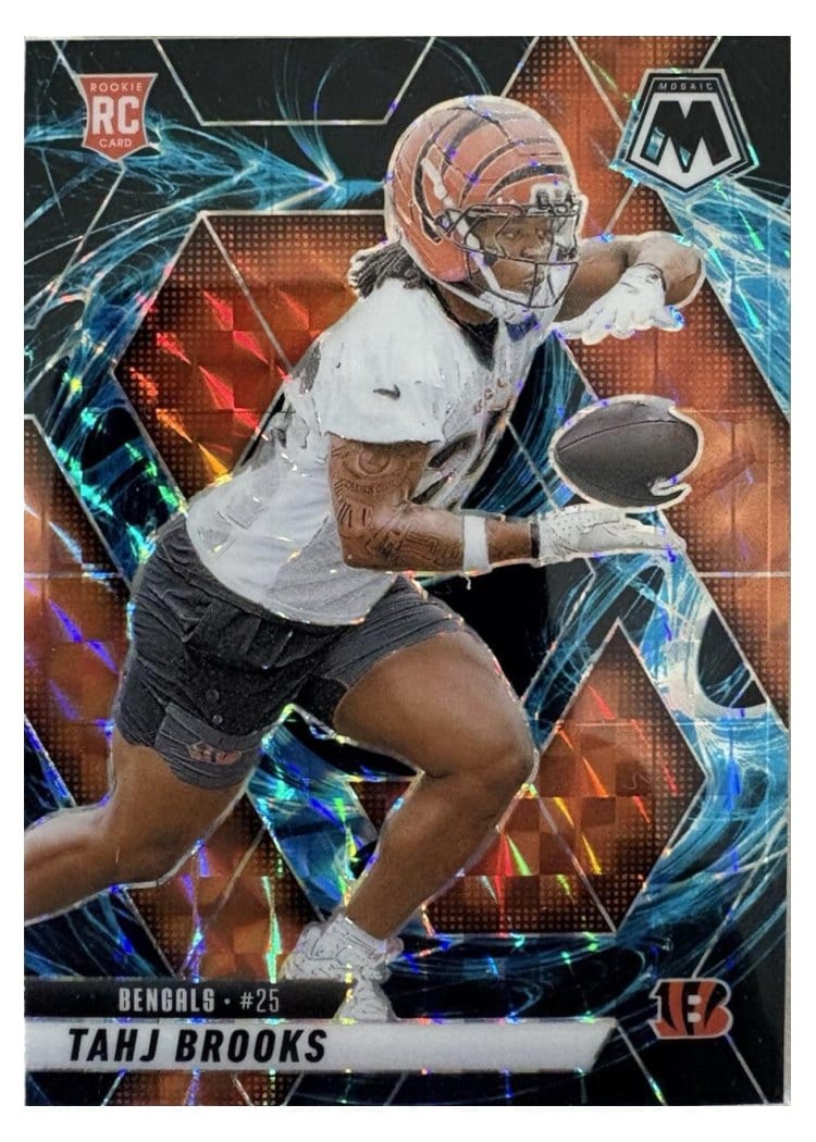 2025 Panini Mosaic Base Set Tahj Brooks #400 card