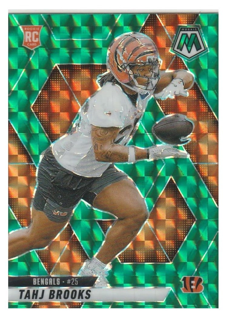 2025 Panini Mosaic Base Set Tahj Brooks #400 card