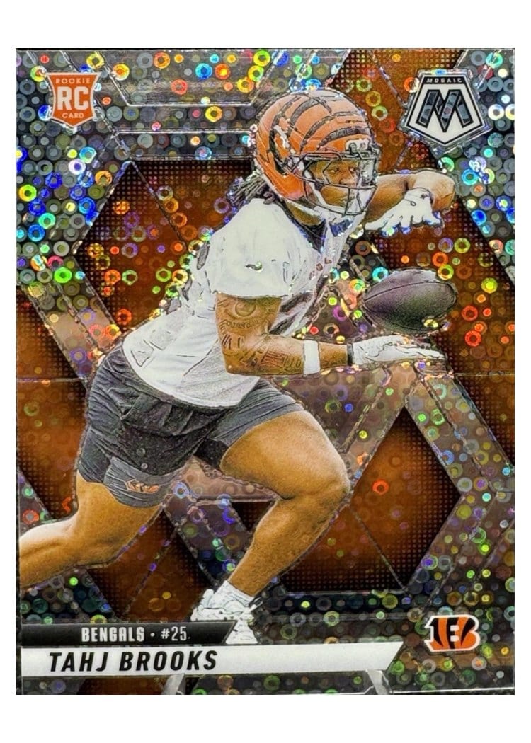 2025 Panini Mosaic Base Set Tahj Brooks #400 card