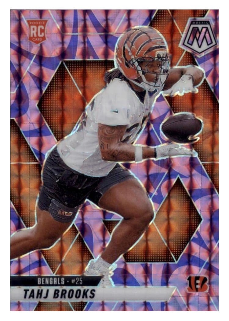 2025 Panini Mosaic Base Set Tahj Brooks #400 card