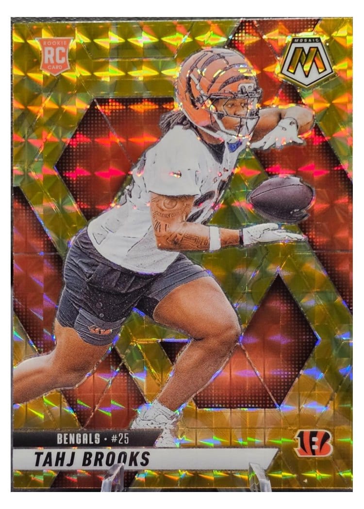 2025 Panini Mosaic Base Set Tahj Brooks #400 card