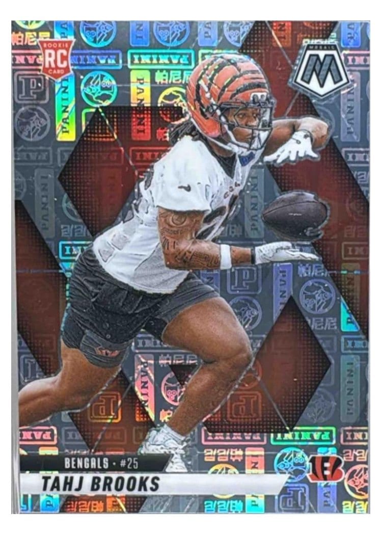 2025 Panini Mosaic Base Set Tahj Brooks #400 card