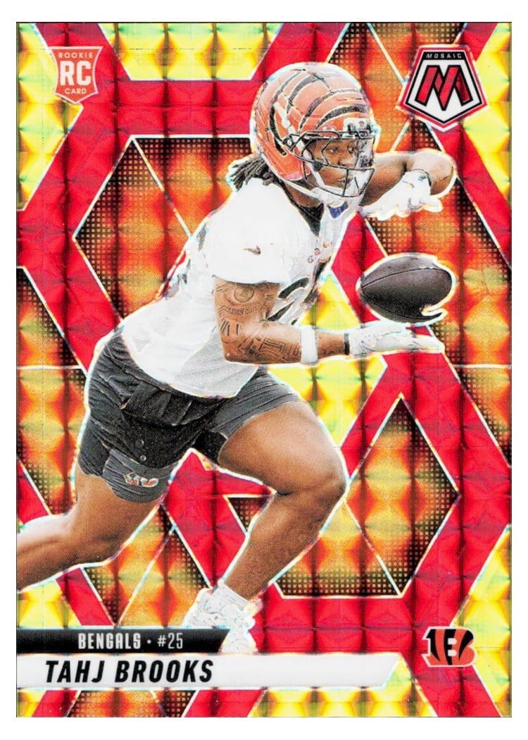 2025 Panini Mosaic Base Set Tahj Brooks #400 card