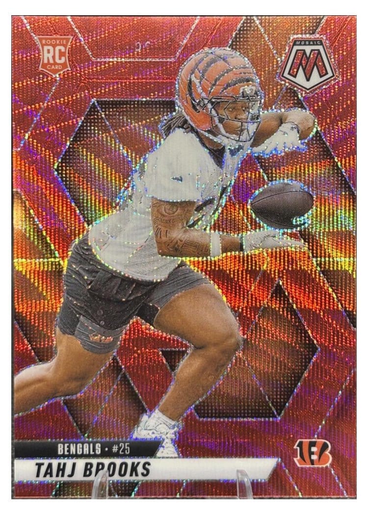 2025 Panini Mosaic Base Set Tahj Brooks #400 card