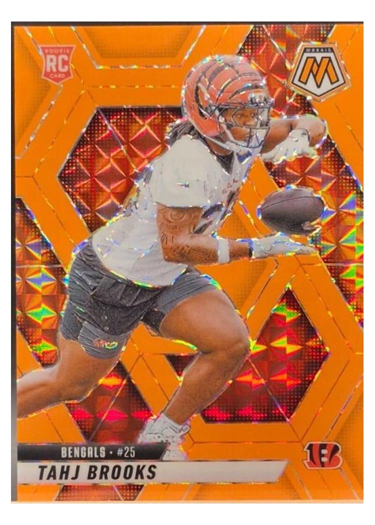 2025 Panini Mosaic Base Set Tahj Brooks #400 card