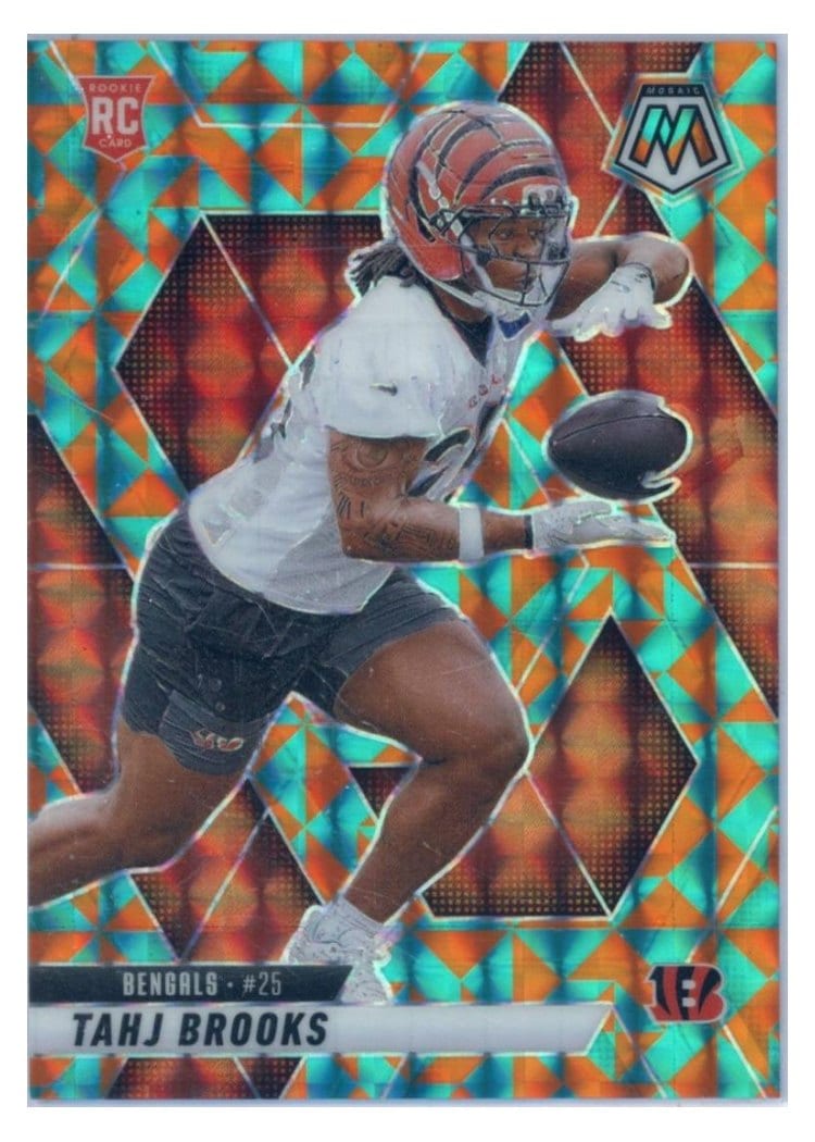 2025 Panini Mosaic Base Set Tahj Brooks #400 card