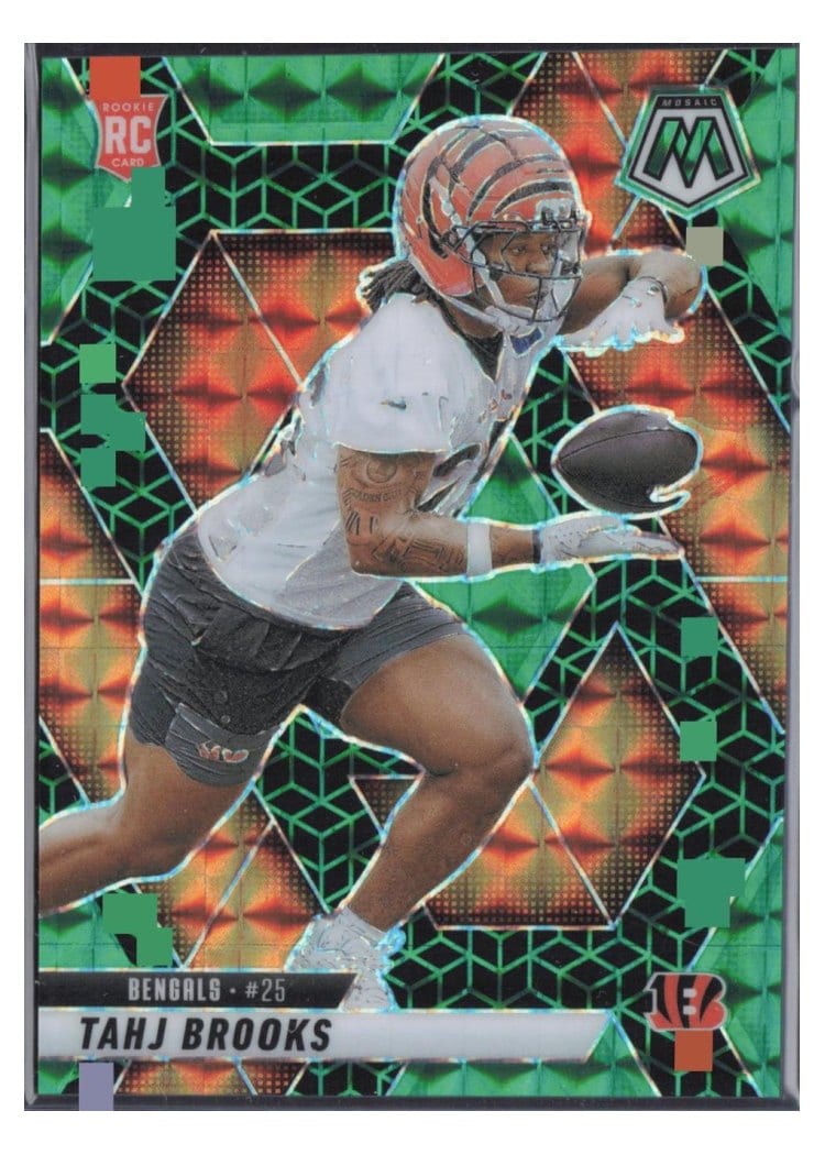 2025 Panini Mosaic Base Set Tahj Brooks #400 card