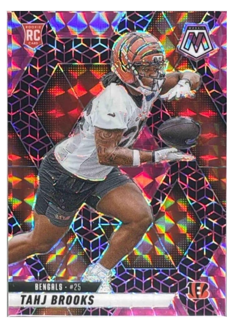 2025 Panini Mosaic Base Set Tahj Brooks #400 card