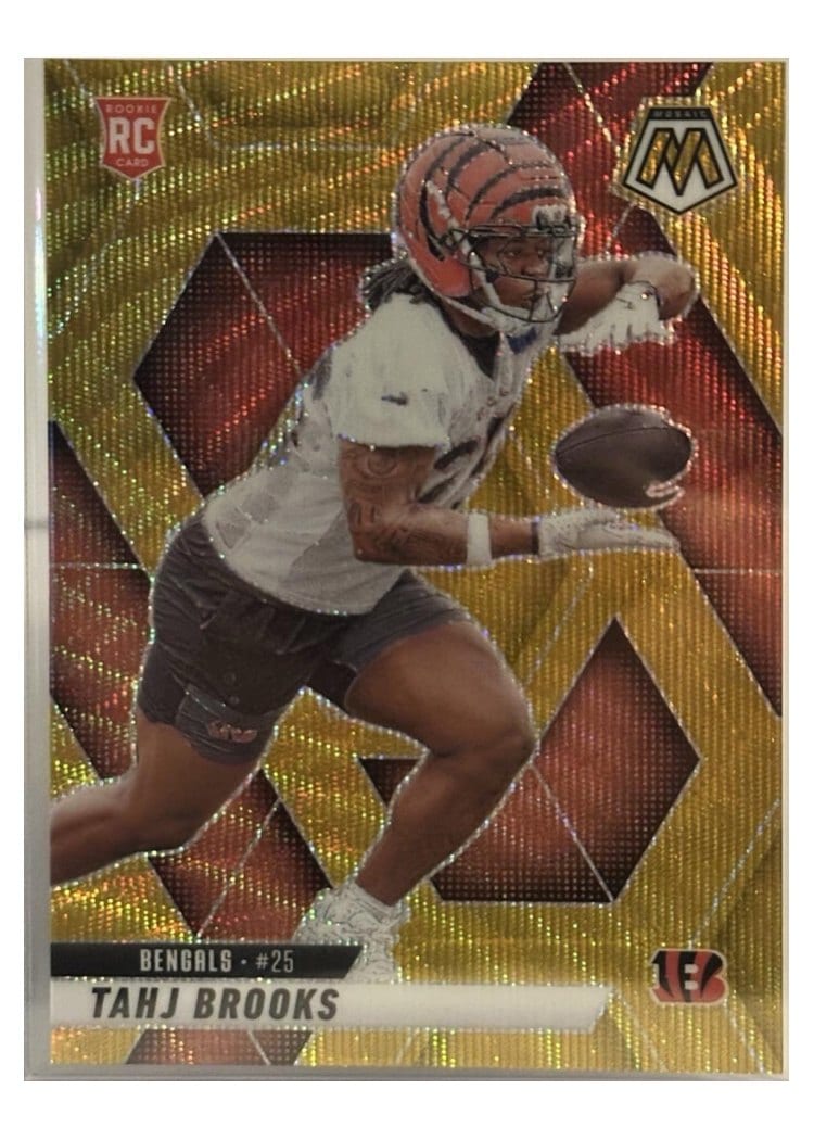 2025 Panini Mosaic Base Set Tahj Brooks #400 card