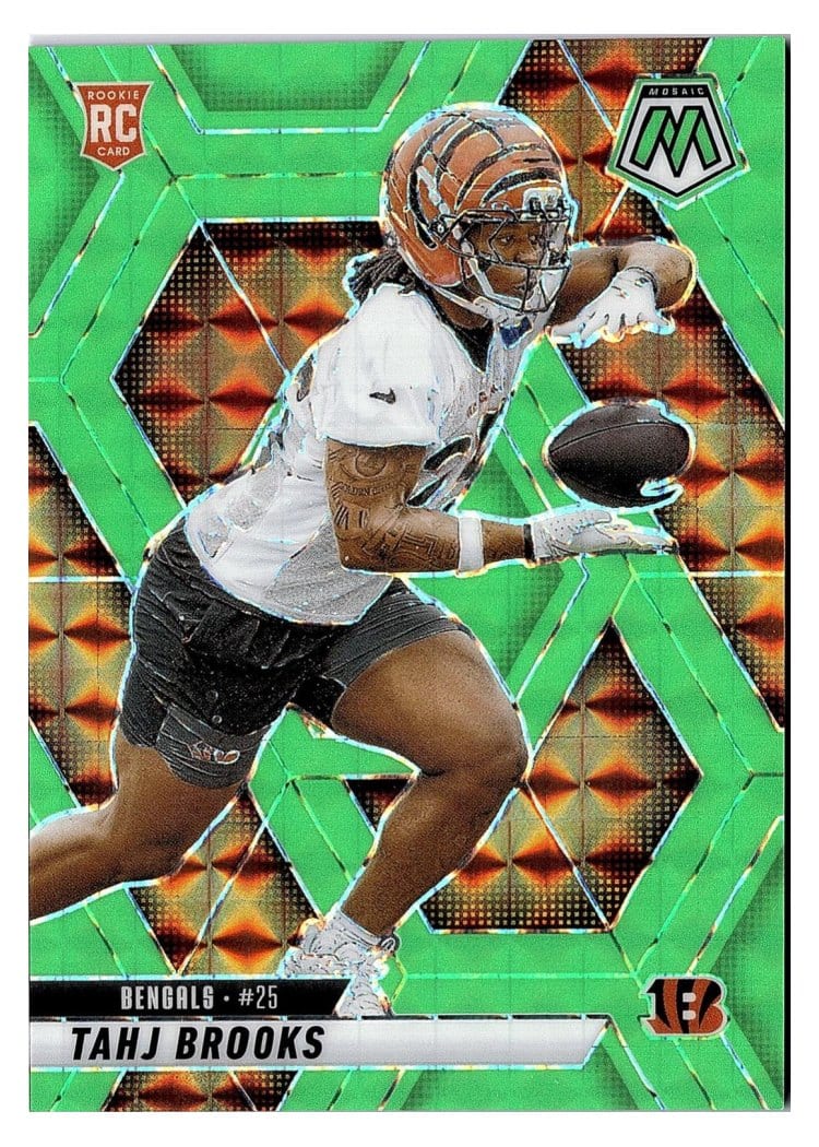 2025 Panini Mosaic Base Set Tahj Brooks #400 card