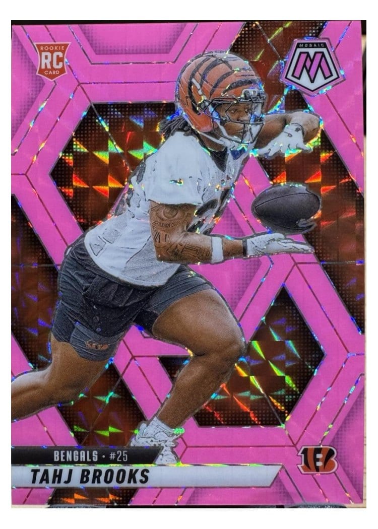 2025 Panini Mosaic Base Set Tahj Brooks #400 card