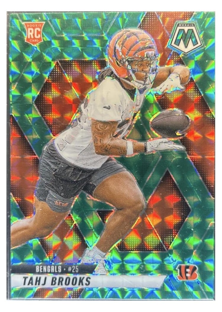 2025 Panini Mosaic Base Set Tahj Brooks #400 card