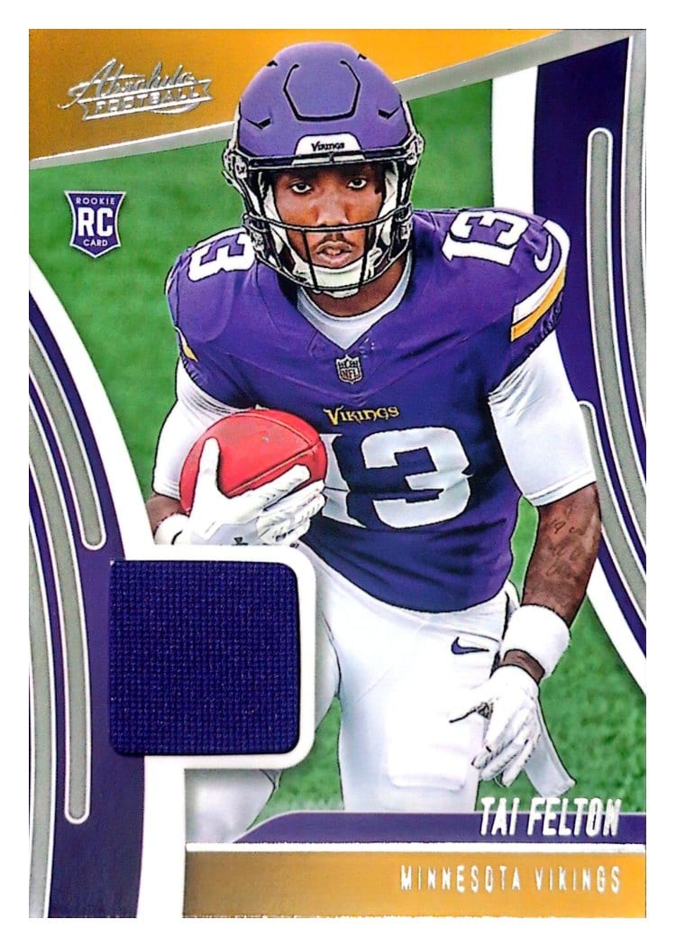 2025 Panini Absolute Absolute Rookie Materials Tai Felton #ARM-TFN card