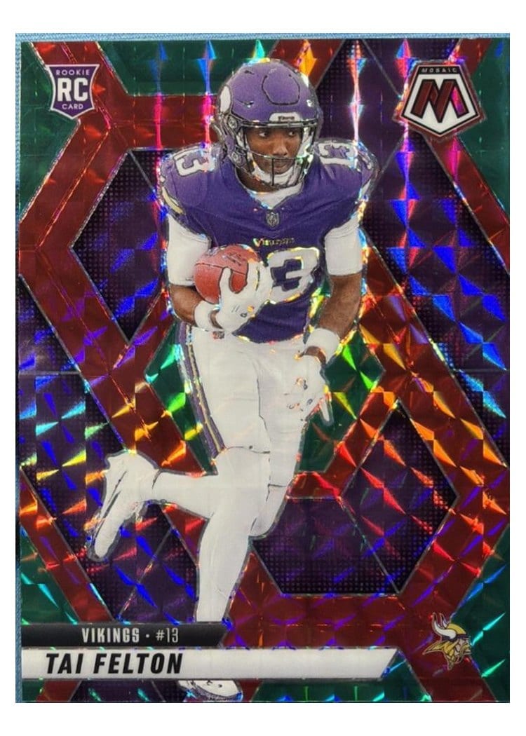 2025 Panini Mosaic Base Set Tai Felton #329 card