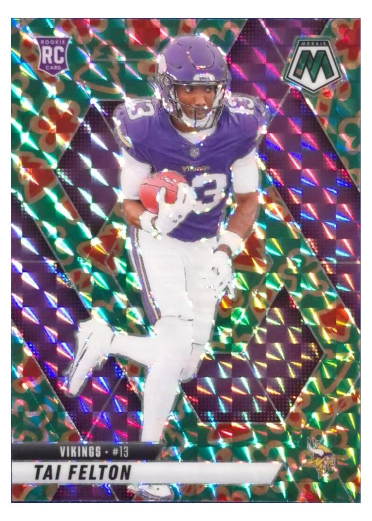 2025 Panini Mosaic Base Set Tai Felton #329 card