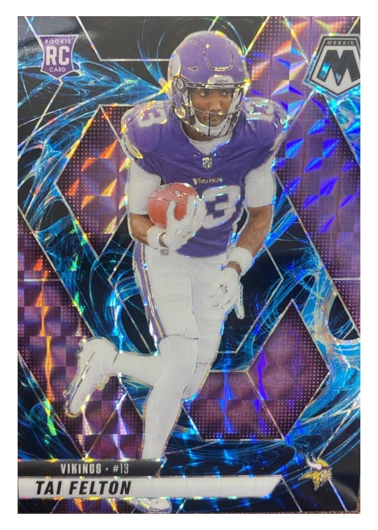 2025 Panini Mosaic Base Set Tai Felton #329 card