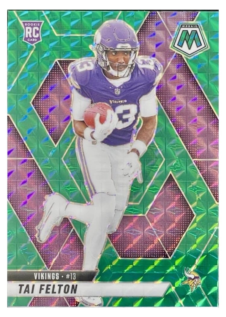 2025 Panini Mosaic Base Set Tai Felton #329 card